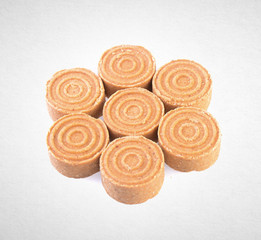 cookies or homemade cookies on a background.