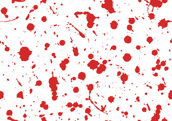 seamless pattern of blood for halloween decoration, vector illustration