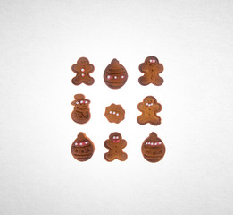 Cookie or Christmas Cookie on the background.
