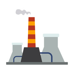 Oil industry flat icon