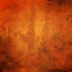 Abstract orange grunge background 