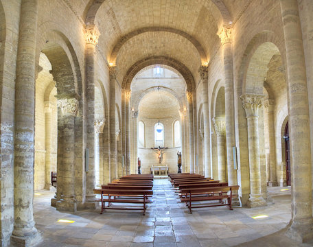 Romanesque church. Fromista, Palencia. Spain