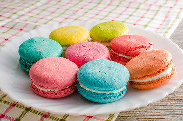 French macaroon cake