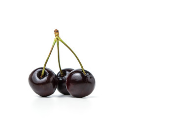 bunch of fresh cherry