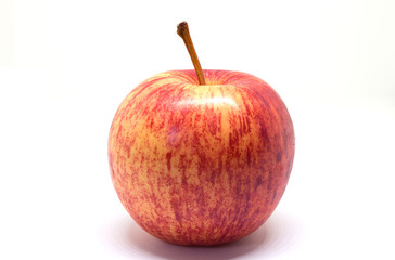 Red Apple Isolated on White Background with Clipping Path.