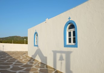 Orthodox little Greek church in the Greek Island Kos.
