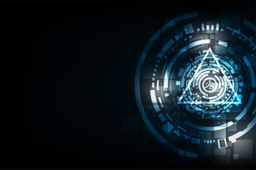 Vector abstract background technology concept.