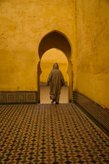 Mausoleum of Moulay Idris in Meknes, Morocco. - 166898409