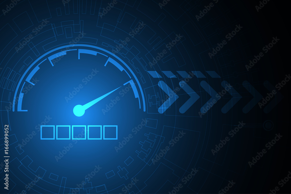 Poster vector abstract background technology speed concept.