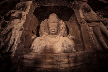 Elephanta Höhlen bei Mumbai, Indien