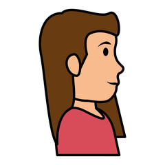 beautiful woman avatar character