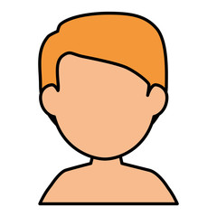 young man shirtless avatar character