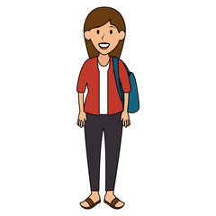 beautiful woman avatar character