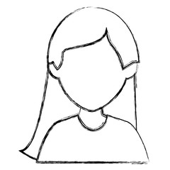 beautiful woman avatar character