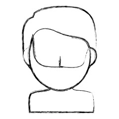 young man shirtless avatar character