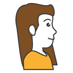 beautiful woman avatar character