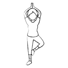 beautiful woman dancing vallet © Gstudio