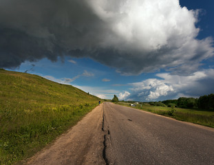 Road to the clouds.
