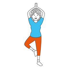 beautiful woman dancing vallet © Gstudio