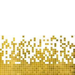 abstract vector square pixel mosaic background