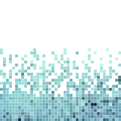 abstract vector square pixel mosaic background