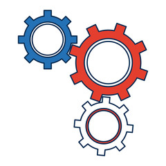 gears symbol concept of business team motion connection