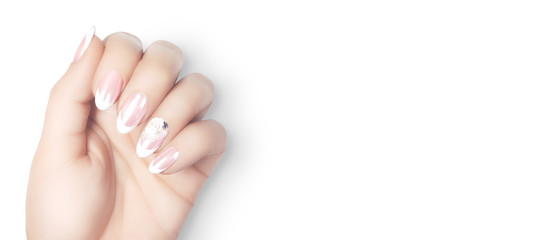 Schönes und modernes Nageldesign