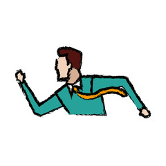 portrait of businessman gesturing person successful work