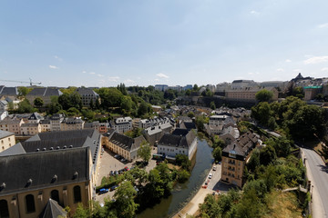 Fototapeta na wymiar Stadt Luxemburg