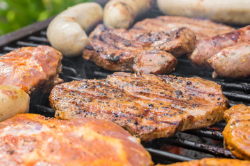 Barbecue in freier Natur
