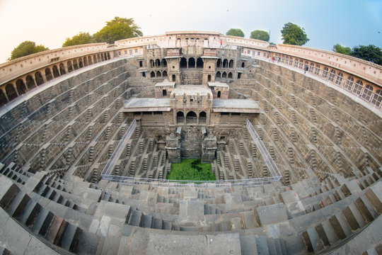 Chand Baori Stufenbrunnen in Abhaneri, Indien