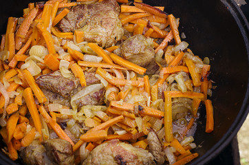 Pilaf. Asian traditions. Asian cuisine. Asian food.