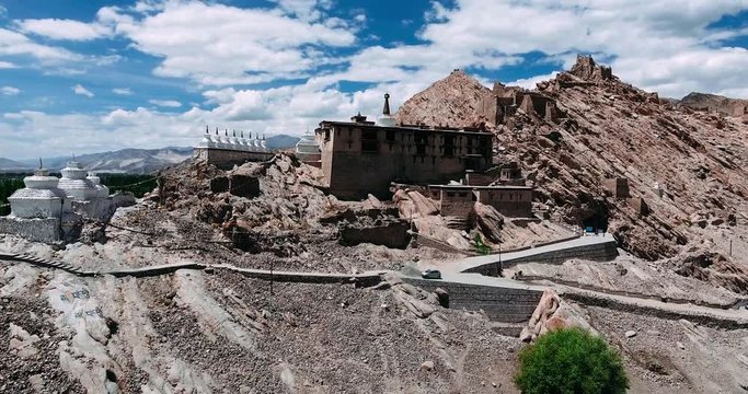 Amazing Shey monastery in Ladakh - 4K