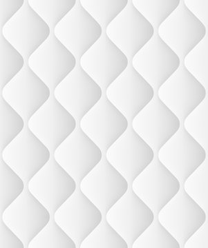 Quilted seamless Pattern With Waves. EPS 10 vector