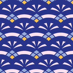 Seamless pinapple pattern, ornamental seamless background
