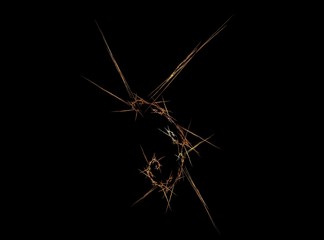 Image of mathematical fractal set