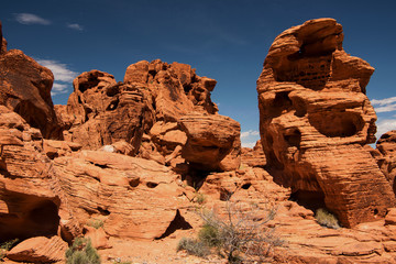 Aztec Rock Formations in Valley of Fire