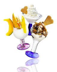 Leckeres Eis im Becher