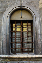Fototapeta na wymiar Medieval window, Aosta