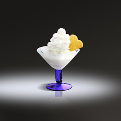 Leckeres Eis im Becher
