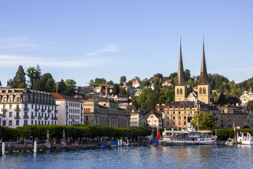 Fototapeta na wymiar Lucerne city in Switzerland
