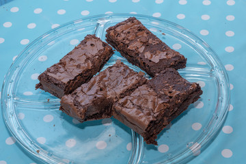 Chocolate brownie cake