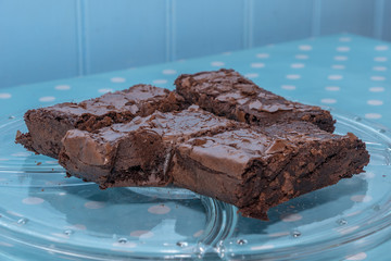Chocolate brownie cake