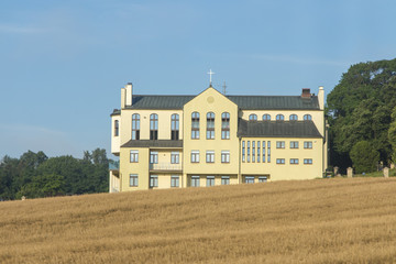 Pilgrim house in the international sanctuary of St. Anna on the Mount St. Anna