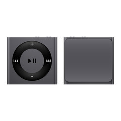 Fototapeta premium Portable media player. Collection modern trend concept design style vector illustration symbol. Vector illustration of Mp3 media player