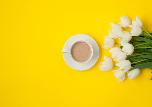 Gentle Flowers And Coffee