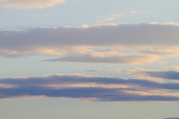 Blauer Himmel mit Wolken