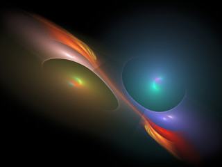 Abstract fractal background