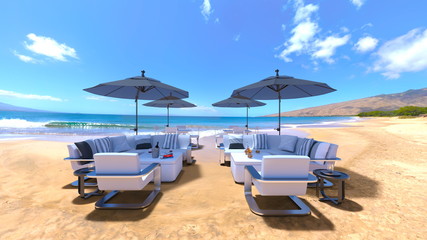 ビーチパラソル