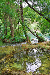 Obraz premium Park Narodowy KRKA w Chorwacji